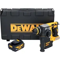 DeWalt DCH 273 NT Marteau combiné sans fil 18 V 2,1 J SDS Plus Brushless + 1x batterie 4,0 Ah + coffret - sans chargeur