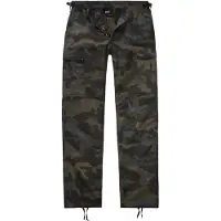 Brandit Pantalon cargo kaki / olive / vert foncé