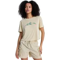 Roxy Boundless Spirit 3 Short Sleeve Top Beige XL Femme