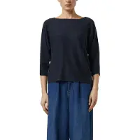Comma Pull-over bleu marine