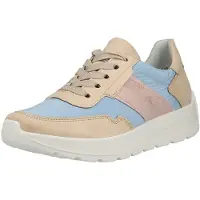 Ara Baskets basses beige / bleu pastel