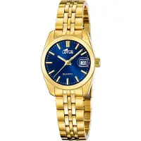 Lotus Montre à affichage analogique '- Watch Freedom - Quartz watch movement - Watch case width: 26 mm' bleu
