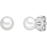 Glanzstücke Boucles d'oreilles blanc