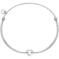 Glanzstücke Bracelet gris / argent