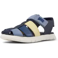 Camper Chaussures ouvertes 'Oruga' bleu / marine / jaune clair