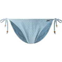 Pepe Jeans Satin Strp Str Brazilian Bikini Bottom Bleu M Femme