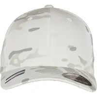 Flexfit Casquette 'Multicam' gris / blanc