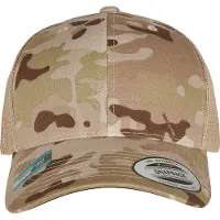 Flexfit Casquette marron / noisette / kaki