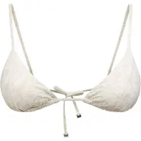 Calvin Klein Swimwear Hauts de bikini gris clair / blanc