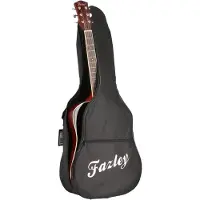 Fazley Carrier B4WB housse Basic pour guitare folk 4/4 - noir