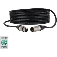 Devine câble micro/signal XLR avec connecteurs Neutrik 5 m (50x)