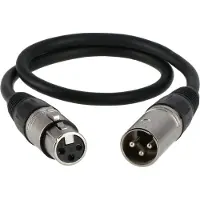 Devine MIC100/0.5 câble micro/signal XLR 0,5 m (50x)