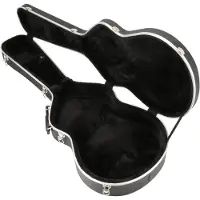 Fazley Protecc AWBK étui ABS pour guitare folk noir