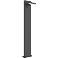 LUCANDE Luminaire Extérieur , Silvan, Noir, Terrasse, Aluminium, Moderne
