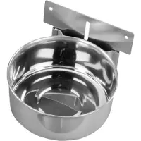 Nobby Mangeoire Pour Oiseaux En Inox Avec Plaque De Fixation Nobby Pet