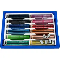 Staedtler Crayon de couleur triangulaire Noris colour, boîte de 288 pièces (288x)