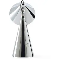 Tom Dixon Pose LED Lampe Portable Silver