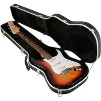 Fazley Protecc AEBK étui ABS pour guitare électrique style ST & TE noir