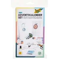 Folia 9401 Calendrier de l'Avent « Sachets en papier vierges », blanc