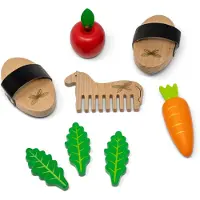 ByAstrup Kit de Produits de Soin à Cheval à Bascule - 8 Parties - - UneTaille - Accessoire