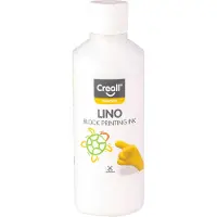 Creall Lino Blockprintverf Wit, 250ml (250 ml)