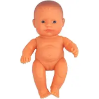 Miniland Poupée de bébé garçon européenne , 21 cm, beige Enfants, beige, taille unique