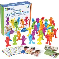Learning Resources Jeu d'activit?s sur les ?motions - 54 pi?ces, d?s 3 ans, apprentissage social et communication pour enfants.