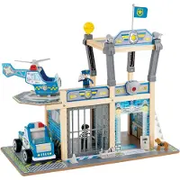Hape Metropolitan Policy Dolls House Bleu