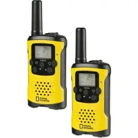 Bresser Talkies-walkies pour enfants - National Geographic - Portée de 6 km - Fonction mains libres