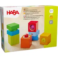 Haba Blocs de d couverte en bois avec sons acoustiques Fun with Sounds (Mad