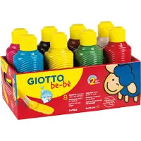 Giotto Gioto Be-Bè Paquet de 8 assortiments de 250 ml de Giotto Bebe (8 assortiments colorés)