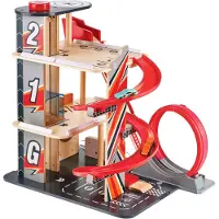 Hape Garage - Gearhead Stunt Garage - - UneTaille - Circuit de Voitures