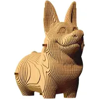 Cartonic Casse-tête 3D en carton - Corgi