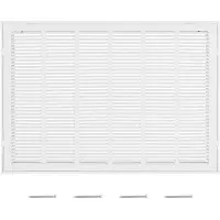 Vevor Grille de Retour d'Air pour Ouverture de Conduit 75,5x50,5 cm