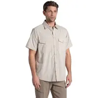 Craghoppers Kiwi Ii Short Sleeve Shirt Beige 3XL Homme