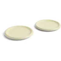 HAY Barro Assiettes Ø24 cm - Lot de 2 Pistachio