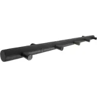 Home>it Millarco knageraekke 5 knager eg sort 60x7x2,5 cm