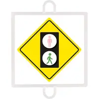 Softee Panneau de signalisation N4 - jaune