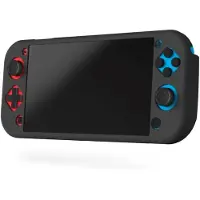 Hama Enveloppe de protection grip pour Nintendo Switch OLED, noire