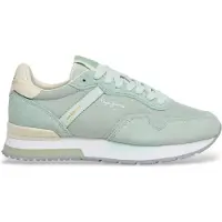 Pepe Jeans Hailon Basic Trainers Vert EU 40 Femme