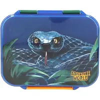 Dino World 0413988 Gamelle Boîte De Rangement Alimentaire Polypropylène (Pp) Bleu, Vert