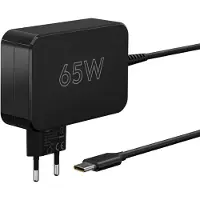 Goobay 65419 Chargeur USB-C pour ordinateur portable (65 W) noir, 1,8 m - Adaptateur secteur compact pour ordinateur portable avec fonction de charge rapide (Power Delivery)