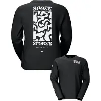 SCOTT Graphic Long Sleeve T-shirt Noir S Homme