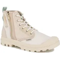 Palladium Bottines à lacets 'Pampa Detroit' beige / crème