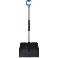 SW-Stahl 98100L pelle à neige pliable, peu encombrante, stable, 138 cm de long, pelle à neige en aluminium, pelle à neige