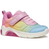 Geox Chaussures Clignotantes - J Fadinlight - Rose/Multicolour - - 26 - Chaussures Clignotantes