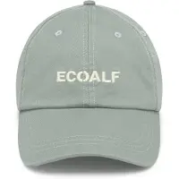 Ecoalf unisex. MCUACCAECOAL0460S26-058 Casquette à logo vert (OSFA), Casuel, Le coton biologique, Durable