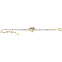 GUESS Bracelet 'Beloved' or / transparent