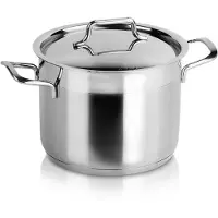 Orion Marmite en acier avec couvercle 18/10 PREMIUM induction 2,3l