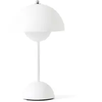 &tradition Lampe de Table &Tradition, Flowerpot VP9, dimmable, Blanc, Salon / séjour, Plastique, Design